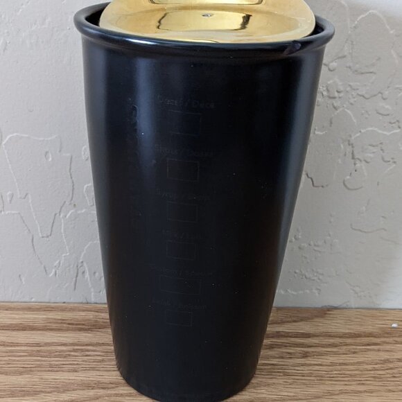 Starbucks Ceramic Matte Black Coffee Travel Mug - Picture 2 of 9